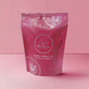 100% puras flores de jamaica - hibiscus